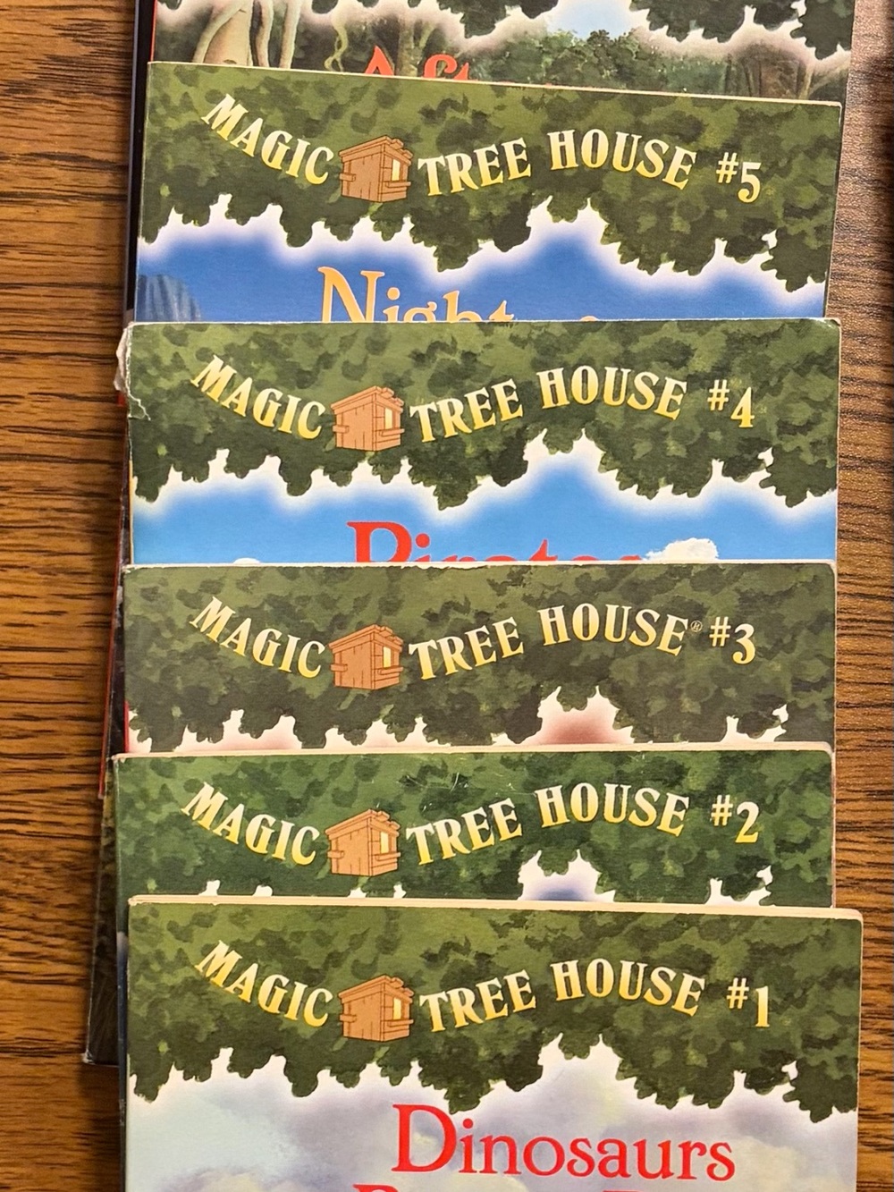 Magic Tree House #1-#9Children's Book Set - Green & Blue Covers